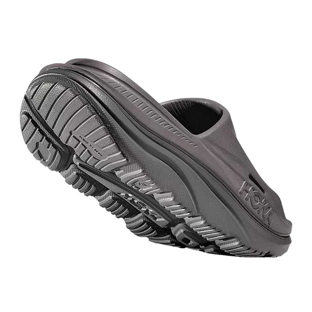 Hoka Ora Recovery Slide 3 Sandal in Grey and Grey